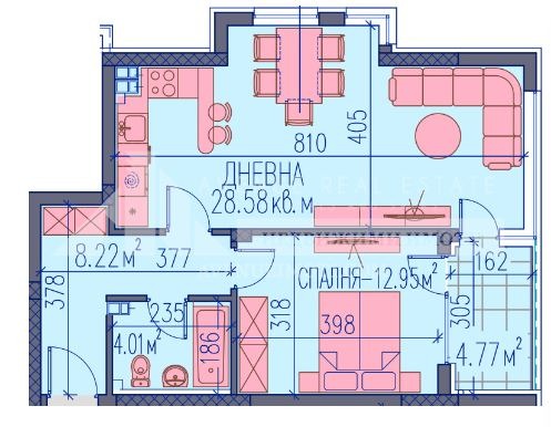 Til salg  1 soveværelse Plovdiv , Trakiya , 86 kvm | 32570983 - billede [2]