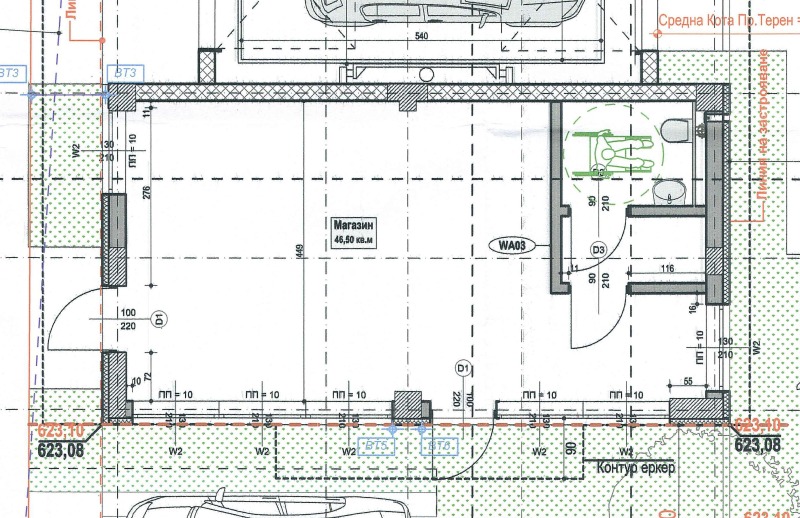 À vendre  Bureau Sofia , Stoudentski grad , 59 m² | 49657208