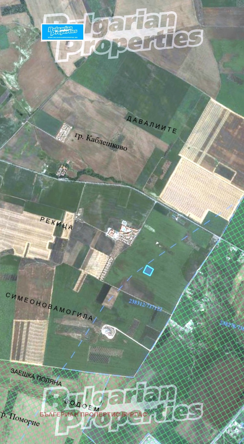 Продава ПАРЦЕЛ, гр. Каблешково, област Бургас, снимка 5 - Парцели - 52667616