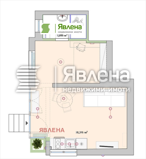 Продава  2-стаен град София , Център , 52 кв.м | 54936050 - изображение [3]