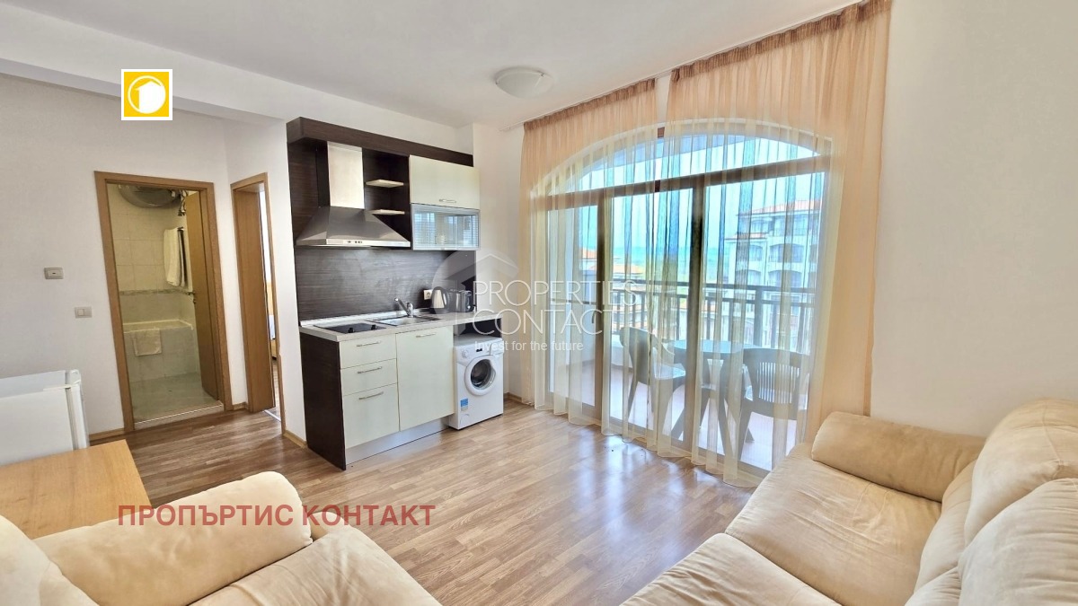 Продава 2-СТАЕН, гр. Ахелой, област Бургас, снимка 4 - Апартаменти - 55121956