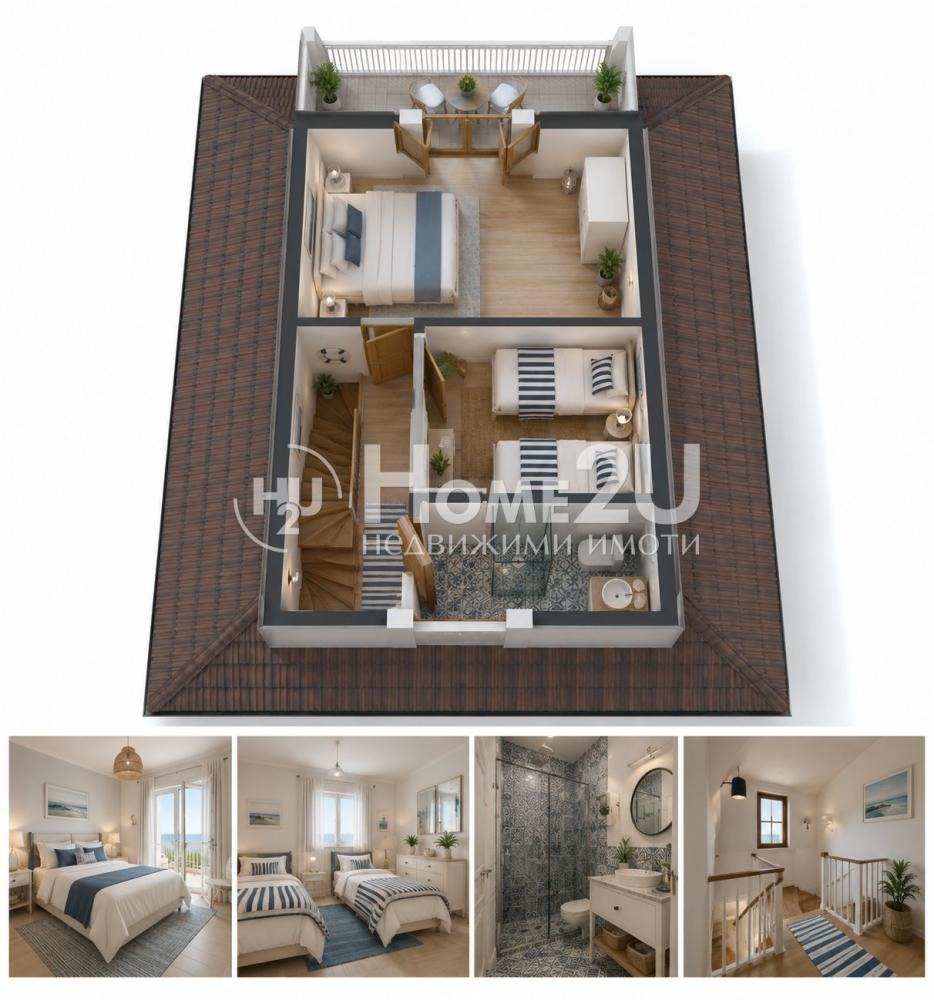 Продава КЪЩА, с. Лозенец, област Бургас, снимка 5 - Къщи - 54956212