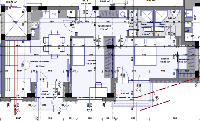 Продава 3-СТАЕН, гр. Стара Загора, Център, снимка 2 - Aпартаменти - 48610968