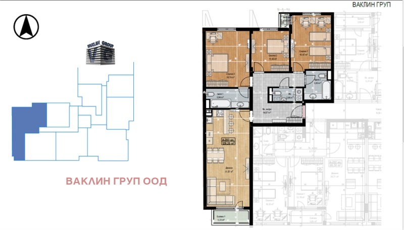 Продава  4-стаен град София , Младост 4 , 156 кв.м | 36108952 - изображение [2]