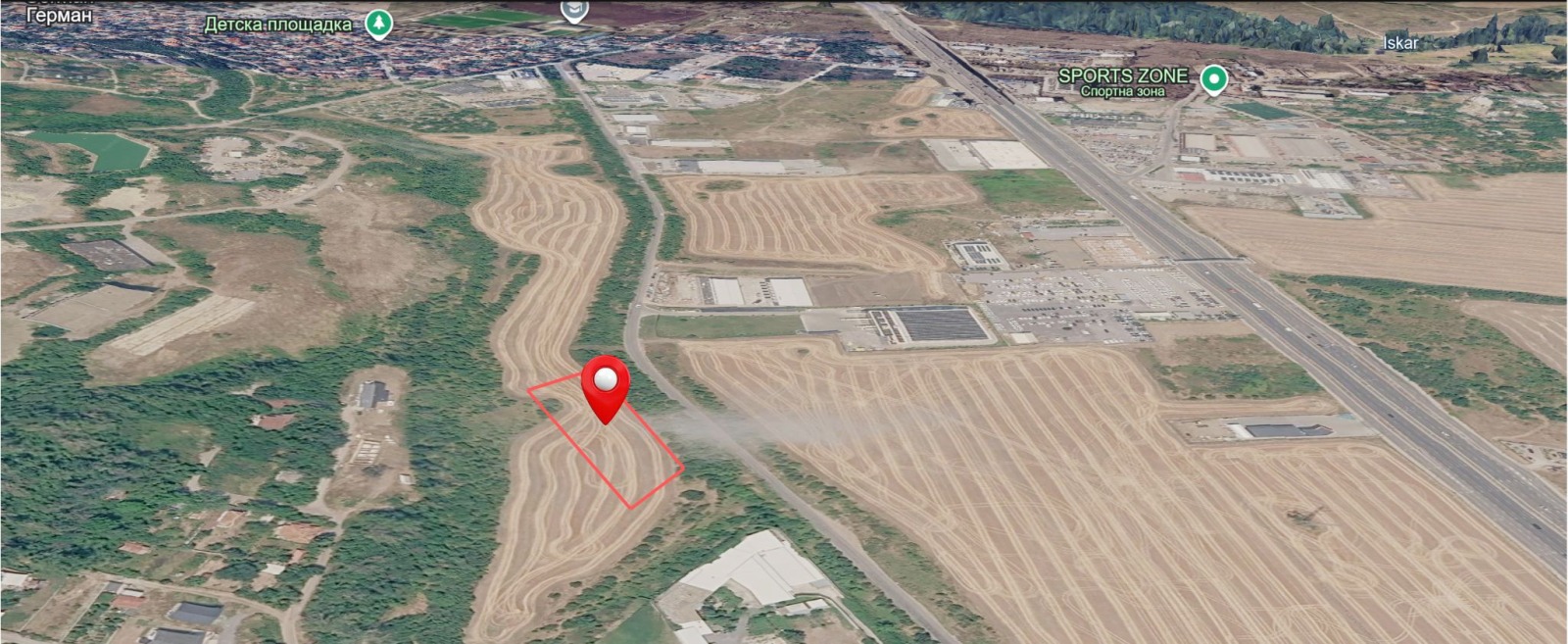 Продава ПАРЦЕЛ, гр. София, с. Герман, снимка 2 - Парцели - 54368142