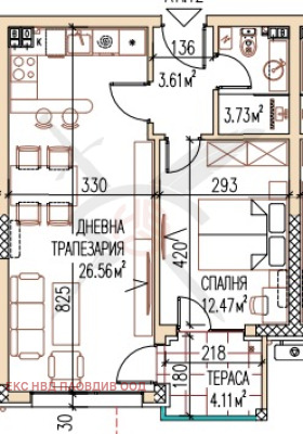 Продава 2-СТАЕН, гр. Пловдив, Остромила