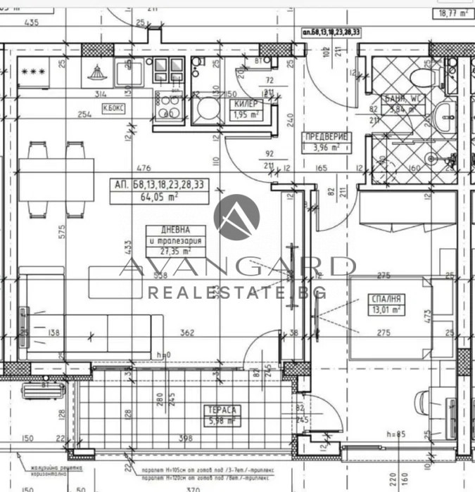 Продава 2-СТАЕН, гр. Пловдив, Христо Смирненски, снимка 6 - Aпартаменти - 47970045