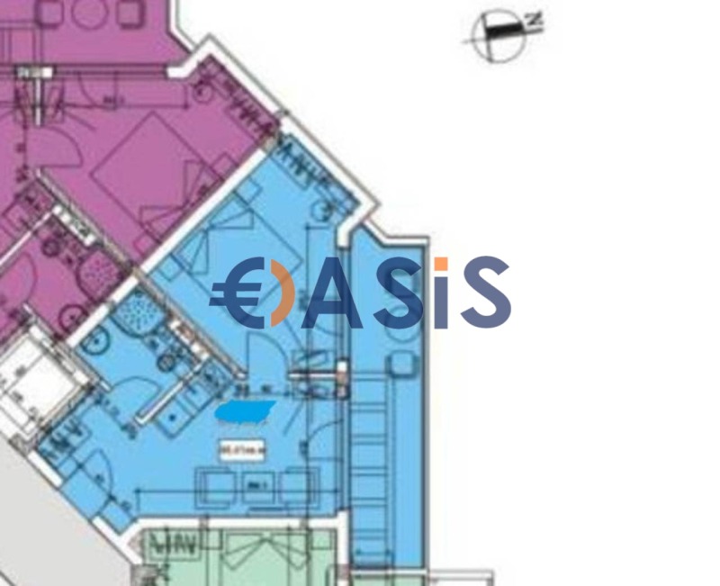 Zu verkaufen  1 Schlafzimmer region Burgas , k.k. Slantschew brjag , 57 qm | 70921350 - Bild [11]