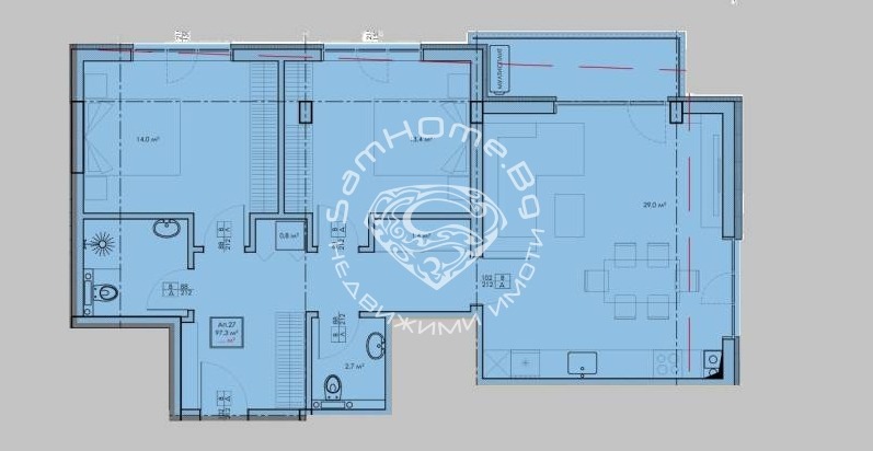 Продава 3-СТАЕН, гр. Варна, Кайсиева градина, снимка 14 - Апартаменти - 53736490