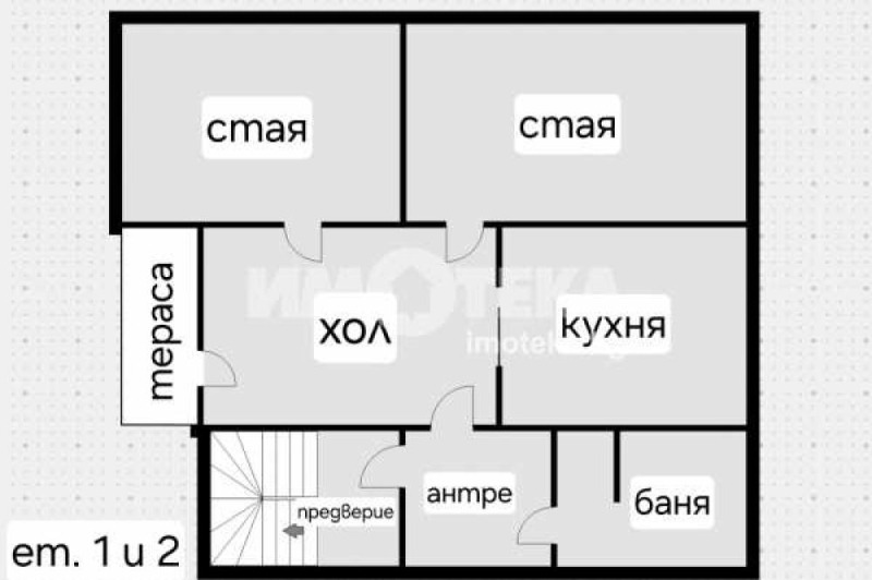 Продава  Къща град София , Надежда 1 , 324 кв.м | 93588029 - изображение [4]