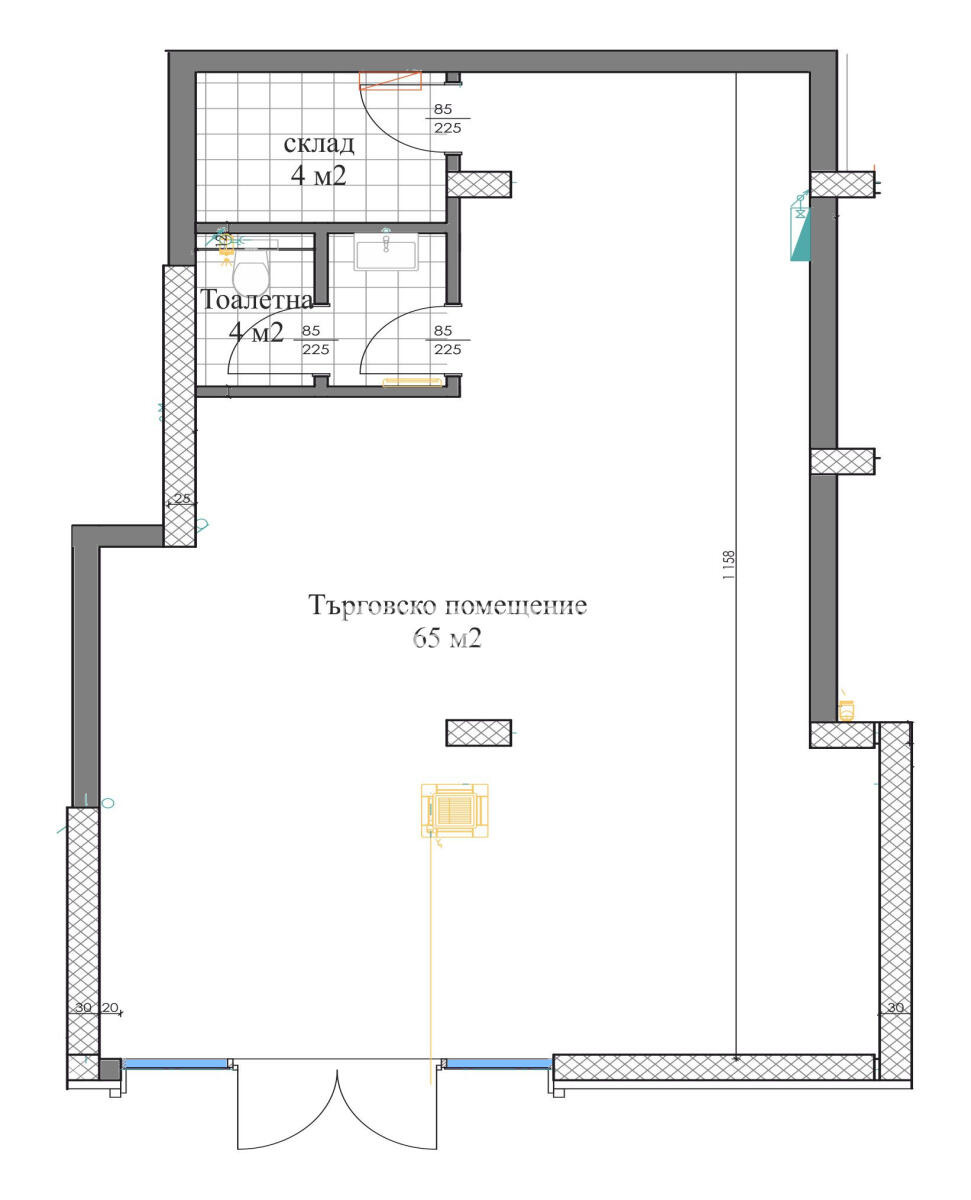 Продава МАГАЗИН, гр. Пловдив, Кършияка, снимка 2 - Магазини - 56013510