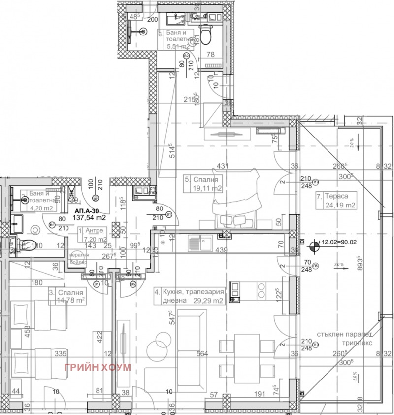 Продава 3-СТАЕН, гр. Варна, к.к. Св.Св. Константин и Елена, снимка 5 - Апартаменти - 52877484