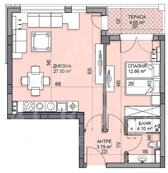Продава 2-СТАЕН, гр. Пловдив, Гагарин, снимка 3 - Апартаменти - 51652946