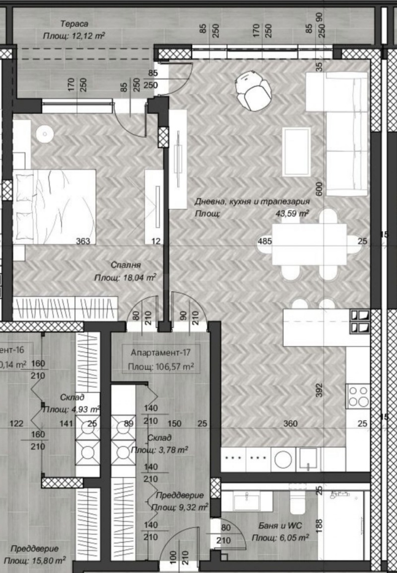 Продава 2-СТАЕН, гр. София, Център, снимка 2 - Апартаменти - 52399253