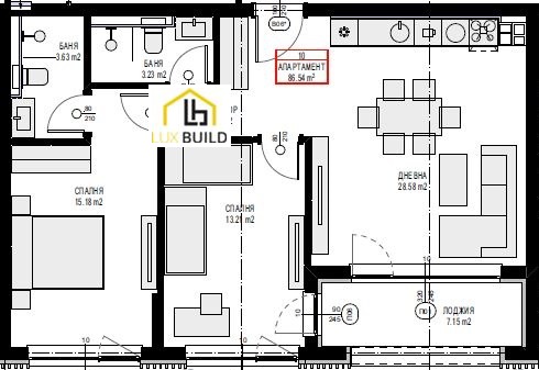 À vendre  2 chambres Sofia , Pantcharevo , 101 m² | 12247451 - image [5]