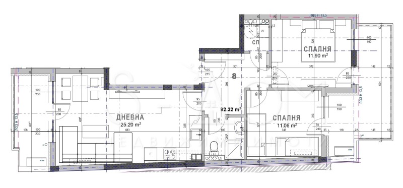 Продава 3-СТАЕН, гр. Стара Загора, Казански, снимка 2 - Апартаменти - 53119020