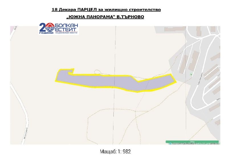 Продава ПАРЦЕЛ, гр. Велико Търново, Зона Б, снимка 2 - Парцели - 56477568