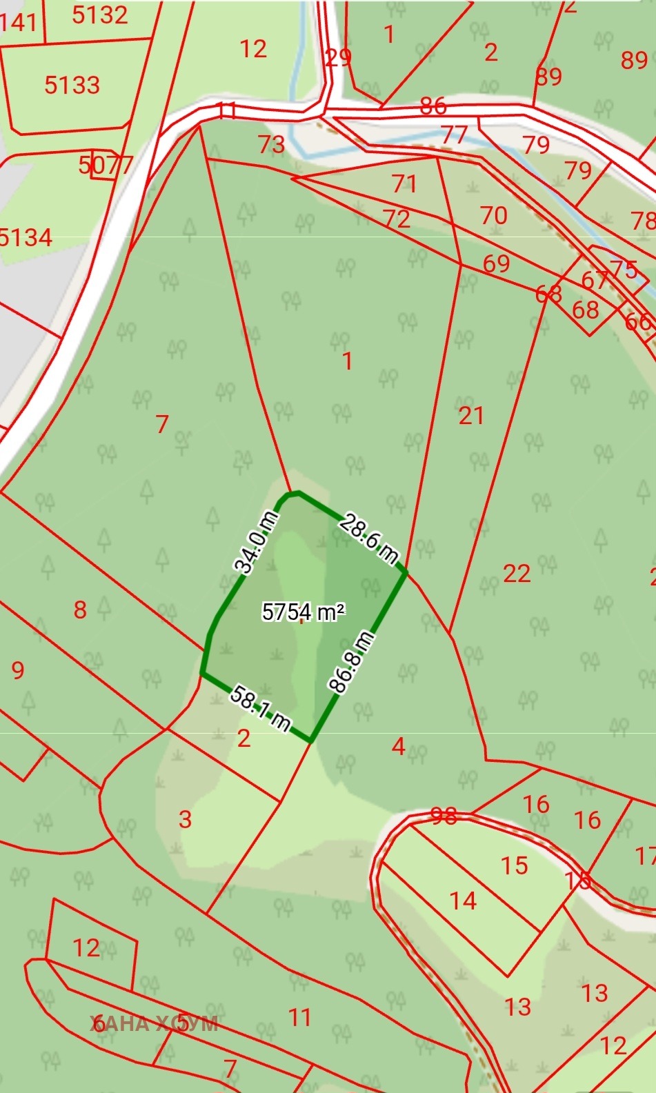 Продава ПАРЦЕЛ, с. Черни Осъм, област Ловеч