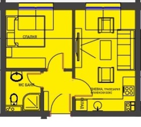 Продава 2-СТАЕН, гр. Бургас, Братя Миладинови, снимка 1 - Aпартаменти - 47953278