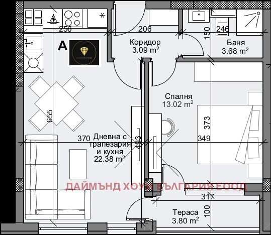 À venda  1 quarto Plovdiv , Karchiiaka , 67 m² | 47425121 - imagem [2]