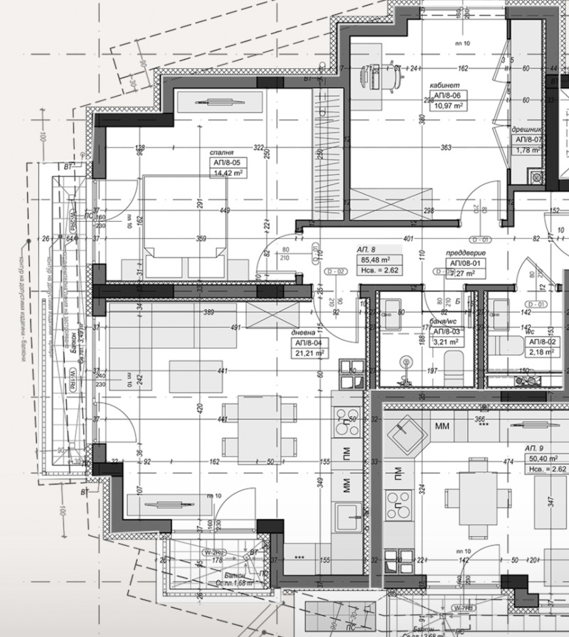 Продава 3-СТАЕН, гр. София, Хаджи Димитър, снимка 2 - Апартаменти - 53202727