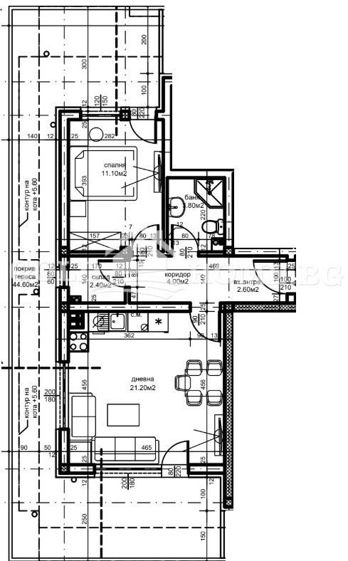 Продава 2-СТАЕН, гр. Пловдив, Беломорски, снимка 14 - Aпартаменти - 48686601