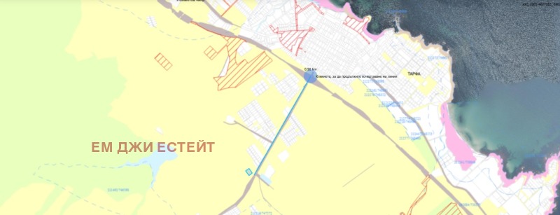 Продава ЗЕМЕДЕЛСКА ЗЕМЯ, с. Лозенец, област Бургас, снимка 3 - Земеделска земя - 52648613