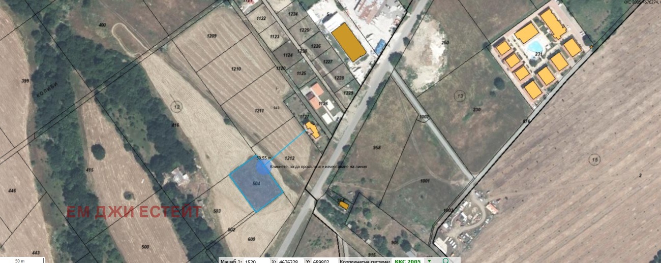 Продава ЗЕМЕДЕЛСКА ЗЕМЯ, с. Лозенец, област Бургас, снимка 2 - Земеделска земя - 53672237