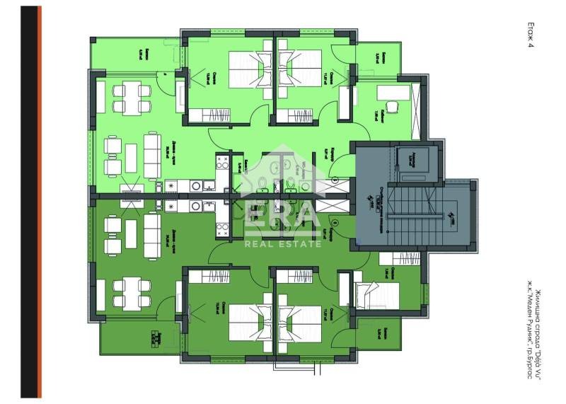 Til salg  3 soveværelser Burgas , Meden rudnik - zona D , 111 kvm | 55568626 - billede [5]