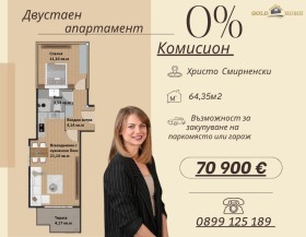 Продаја 1 спаваћа соба