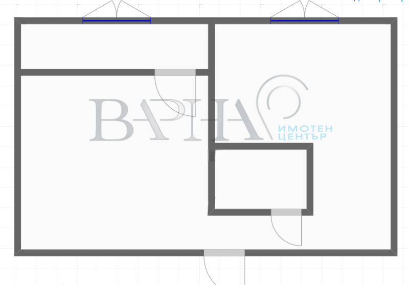 Продава 1-СТАЕН, гр. Варна, Трошево