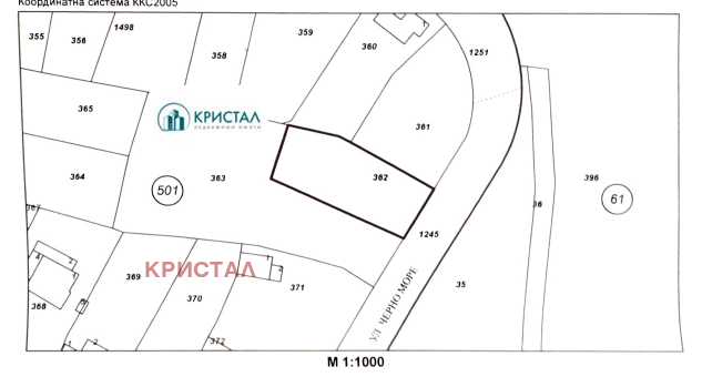 En venta  Trama región Plovdiv , Graf Ignatievo , 1206 metros cuadrados | 34858581 - imagen [2]