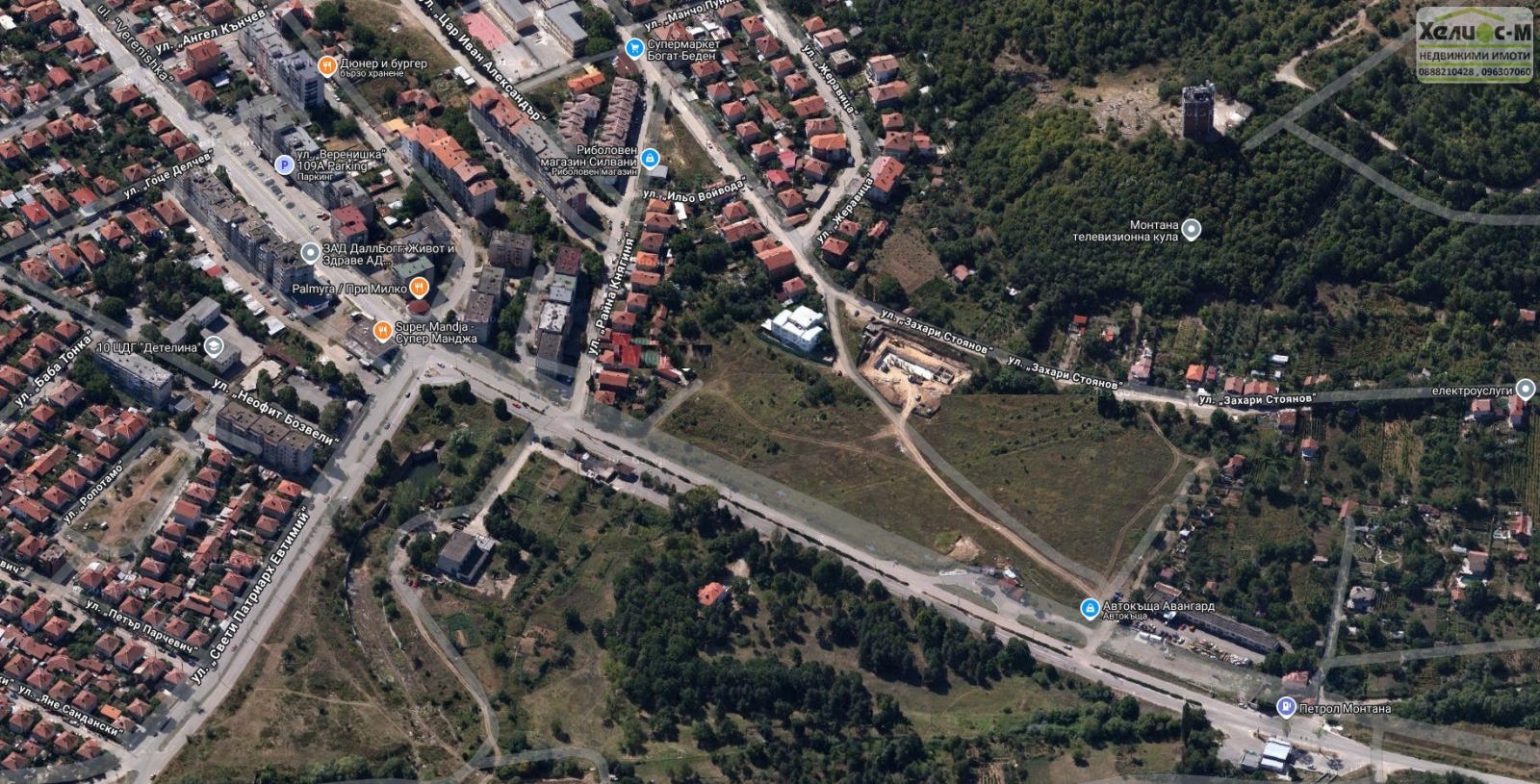 Продава ПАРЦЕЛ, гр. Монтана, Жеравица, снимка 2 - Парцели - 51025367
