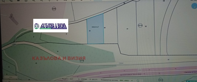 Продава ПАРЦЕЛ в град Варна, Аспарухово - 5000 кв.м / 365 000 € » 713 877.95 лв., КАЗЪЛОВА И ВИЗИЯ