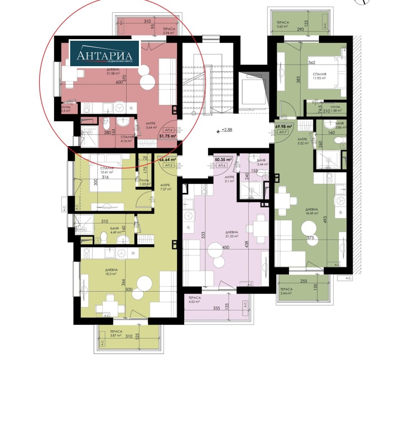 Продава 1-СТАЕН, гр. Созопол, област Бургас, снимка 3 - Апартаменти - 53033337