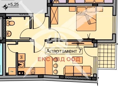 Продава 2-СТАЕН, гр. Пловдив, Христо Смирненски, снимка 1 - Aпартаменти - 48216624