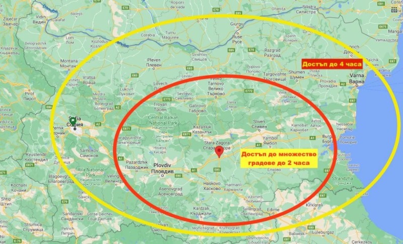 De vânzare  Complot regiunea Stara Zagora , Zagore , 8436 mp | 91011270 - imagine [3]