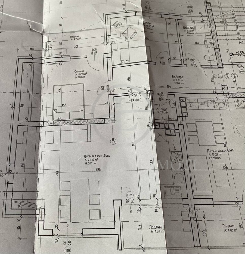 Till salu  2 sovrum Plovdiv , Trakija , 120 kvm | 76308260 - bild [11]