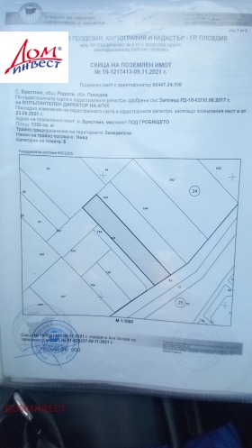 ПАРЦЕЛ, 1 350 m2