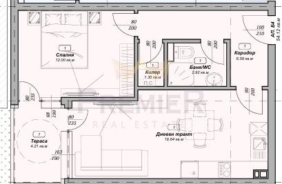 Zu verkaufen  1 Schlafzimmer Warna , Wazraschdane 3 , 55 qm | 69852078 - Bild [2]