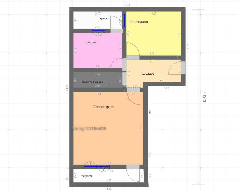 Продава 3-СТАЕН, гр. Варна, Виница, снимка 7 - Апартаменти - 52221203