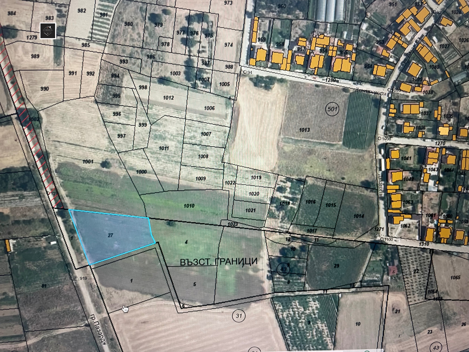 Продава ПАРЦЕЛ, с. Ивайло, област Пазарджик, снимка 2 - Парцели - 54841906