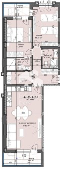 Продава  3-стаен град Пловдив , Тракия , 127 кв.м | 88759082 - изображение [2]