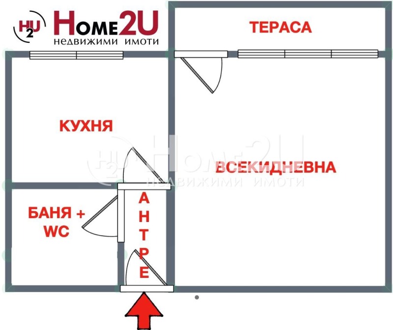 Продаја  Студио Софија , Сухата река , 40 м2 | 16319897 - слика [7]