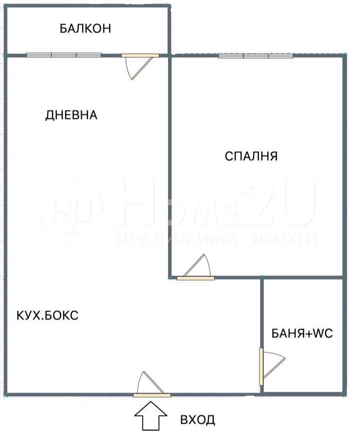 Продава 2-СТАЕН, гр. София, Обеля, снимка 7 - Aпартаменти - 47267112