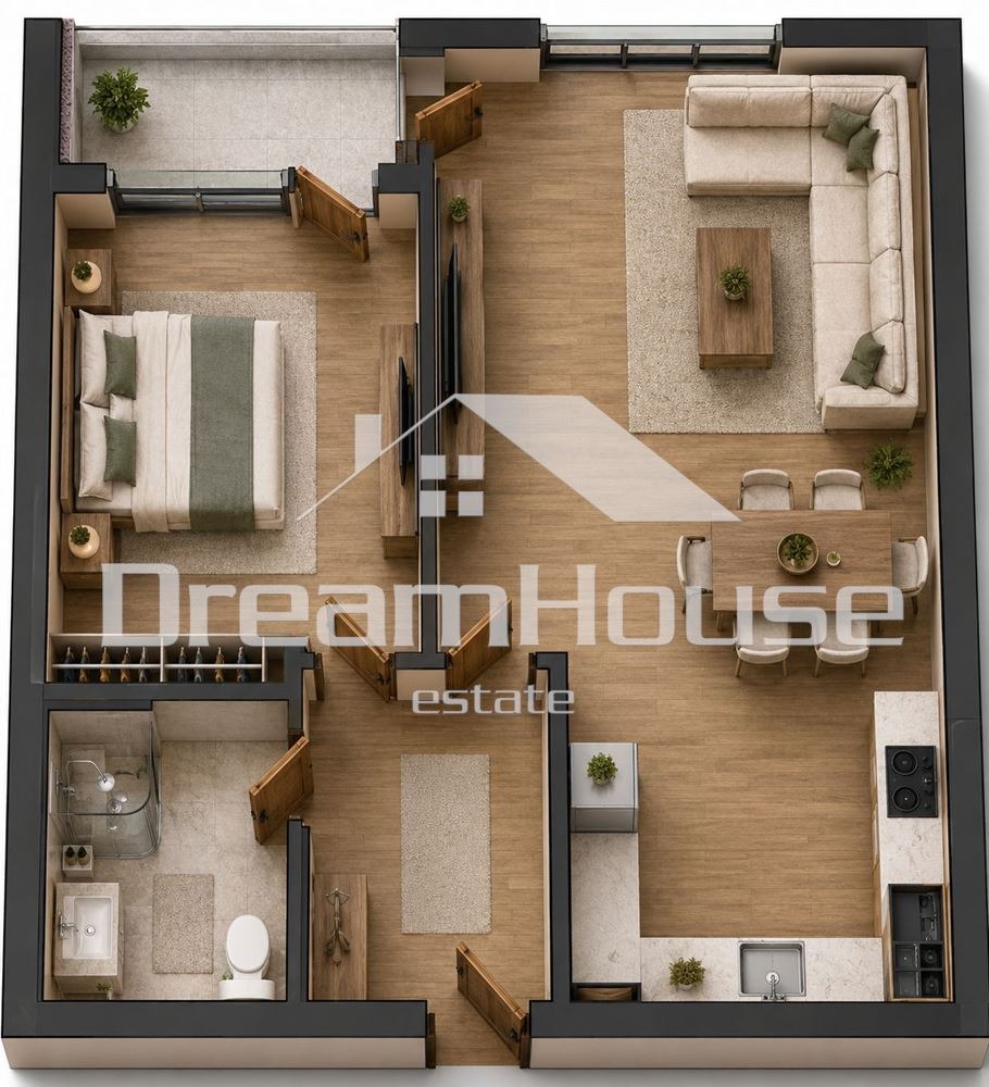 Продава 2-СТАЕН, гр. Пловдив, Христо Смирненски, снимка 13 - Апартаменти - 55188433