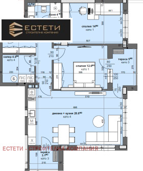 Продава 3-стаен град Стара Загора Център - [1] 