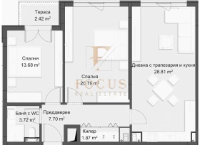 2 bedroom Hristo Smirnenski, Plovdiv 3