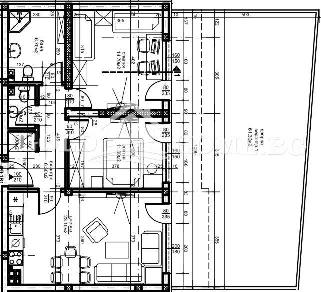 Продава 3-СТАЕН, гр. Пловдив, Остромила, снимка 8 - Aпартаменти - 48880628