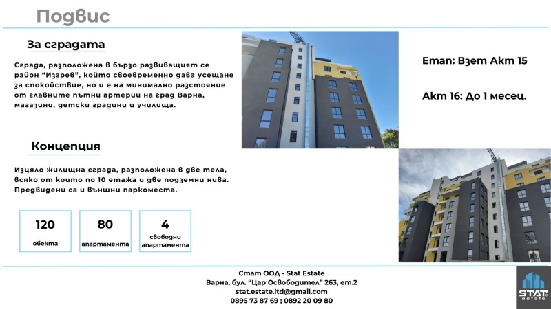 De vânzare  2 dormitoare Varna , Levsci 2 , 117 mp | 64075042 - imagine [2]